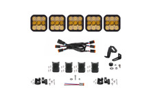 Diode Dynamics DD6797 - SS5 Sport Universal CrossLink 5-Pod Lightbar Yellow Combo