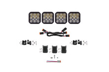 Diode Dynamics DD7252 - SS5 Pro Universal CrossLink 4-Pod Lightbar White Driving