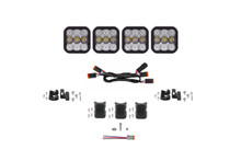 Diode Dynamics DD7240 - SS5 Pro Universal CrossLink 4-Pod Lightbar White Combo