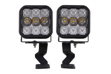 Diode Dynamics DD7399 - Stage Series Ditch Light Kit for 2022 Toyota Tundra SS5 Pro Diode Dymanics White Combo Diode Dymanics