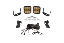 Diode Dynamics DD7642 - 20-Present Polaris RZR A-Pillar LED Pod Kit, SS5 Pro Yellow Combo