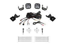 Diode Dynamics DD7848 - Stage Series SS3 A-Pillar Pod Kit for 2014-2018 Polaris RZR XP, Pro White Combo