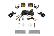 Diode Dynamics DD7849 - Stage Series SS3 A-Pillar Pod Kit for 2014-2018 Polaris RZR XP, Pro Yellow Combo
