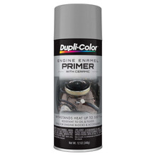 Duplicolor Paint DE1612 - Dupli-Color Engine Enamel with Ceramic; Gray Engine Primer; 12 oz