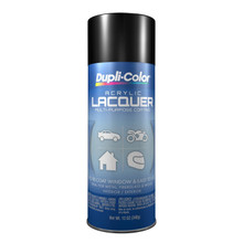 Duplicolor Paint DAL1677 - Dupli-Color Acrylic Lacquer; Gloss; Black; 12 oz