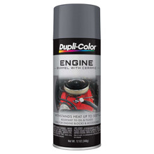 Duplicolor Paint DE1611 - Dupli-Color Engine Enamel with Ceramic; New Ford Gray; 12 oz