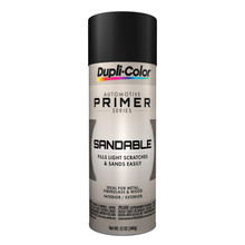 Duplicolor Paint DAP1698 - Dupli-Color Sandable Primer; Black Hot Rod; 12 oz