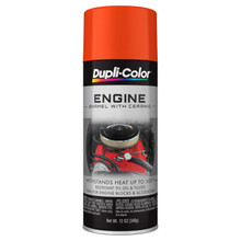 Duplicolor Paint DE1652 - Dupli-Color Engine Enamel with Ceramic; Chrysler Hemi-Orange; 12 oz
