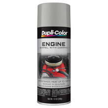 Duplicolor Paint DE1650 - Dupli-Color Engine Enamel with Ceramic; Cast Coat Aluminum; 12 oz