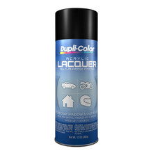 Duplicolor Paint DAL1608 - Dupli-Color Acrylic Laquer; Semi-Gloss; Black; 12 oz