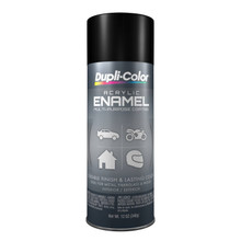 Duplicolor Paint DA1603 - Dupli-Color Acrylic Enamel Paint; Semi-Gloss; Black; 12 oz