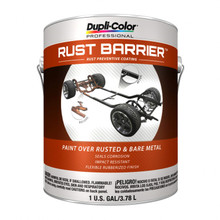 Duplicolor Paint RBG100 - Dupli-Color Professional Rust Barrier; Flat; Black; 1 Gallon