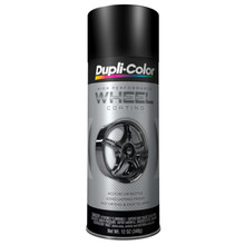 Duplicolor Paint HWP104 - Dupli-Color Wheel Coating; Satin; Black; 12 oz