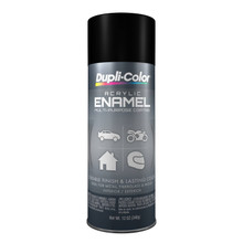 Duplicolor Paint DA1605 - Dupli-Color Acrylic Enamel Paint; Flat; Black; 12 oz