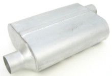 Dynomax 17659 - Dual Chamber Muffler 2.50in Offset/Offset