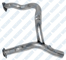 Dynomax 40213 - Exhaust Y-Pipe - 2.5 in Inlets - 2.5 in Outlet - Steel - Natural - GM Compact Truck 1990-92 - Each