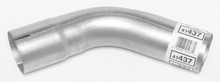 Dynomax 41437 - 45 Bend Aluminized 2.5id x 2.5od 4in Radius