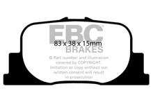 EBC DP21456 - 00-01 Lexus ES300 3.0 Greenstuff Rear Brake Pads