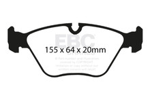 EBC DP21552 - 04-06 BMW X3 2.5 (E83) Greenstuff Front Brake Pads