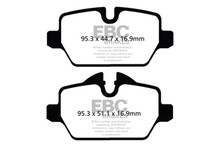 EBC DP22102 - 10+ Mini Countryman 1.6 Cooper Greenstuff Rear Brake Pads