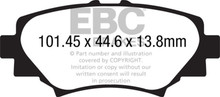 EBC DP22186 - 14+ Mazda 3 2.0 (Japan Build) Greenstuff Rear Brake Pads