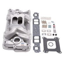 Edelbrock 2042 - Manifold Installation Kit Performer RPM Air-Gap SBC 1957-1986 Natural Finish