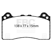 EBC DP22274 - 2016-2017 Ford Focus RS Front Greenstuff Brake Pads
