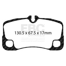 EBC DP21930 - 07-09 Porsche 911 (997) Greenstuff Rear Brake Pads