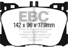 EBC DP23070 - 2019+ Mercedes-Benz CLS450 (C257) 3.0L Turbo Greenstuff Front Brake Pads