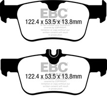 EBC DP22402 - 17-21 Honda Civic Hatchback Greenstuff Rear Brake Pads