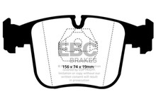EBC DP2870 - 91-93 BMW 850 5.0 Greenstuff Front Brake Pads