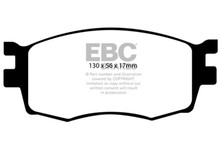 EBC DP31768C - 06-11 Hyundai Accent 1.6 Redstuff Front Brake Pads