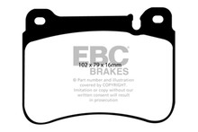 EBC DP31590C - 05-07 Mercedes-Benz C230 (W203) 2.5 Sport Sedan Redstuff Front Brake Pads