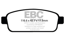EBC DP32066C - 13+ Buick Encore 1.4 Turbo Redstuff Rear Brake Pads