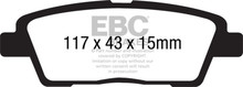 EBC DP31881C - 10-11 Hyundai Genesis 3.8 Redstuff Rear Brake Pads