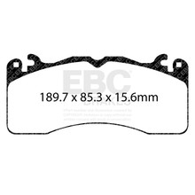 EBC DP33040C - 15-23 Ford Mustang 5.0L (Gen 6) Redstuff Front Brake Pads