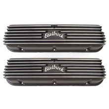 Edelbrock 41603 - Valve Cover Classic Series Ford 1962-95 221 351W V8 Black