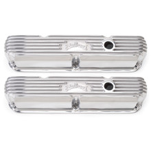 Edelbrock 4176 - Valve Cover Classic Series Chrysler La 318-340-360 CI V8 Polshed