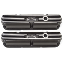 Edelbrock 41763 - Valve Cover Classic Series Chrysler La 318-340-360 CI V8 Black