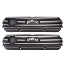 Edelbrock 41623 - Valve Cover Classic Series Ford 1958-1976 FE V8 Black