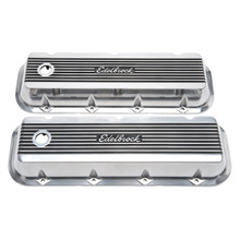 Edelbrock 4275 - Valve Cover Elite II Chevrolet 1965 and Later 396-502 Big Block V8 Polished