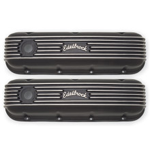 Edelbrock 41853 - Valve Cover Classic Series Chevrolet 1965 and Later 396-502 V8 Black