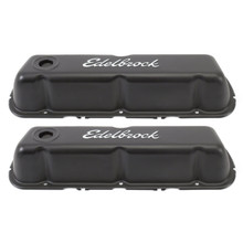 Edelbrock 4603 - Valve Cover Signature Series Ford 260-289-302-351W CI V8 Black