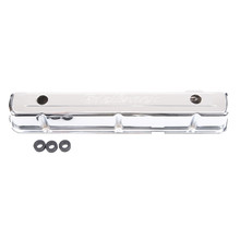 Edelbrock 4477 - Valve Cover Signature Series Chevrolet 1962-2001 194-292 CI Inline 6 Chrome