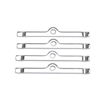 Edelbrock 4404 - Chrome Hold Downs 4Pk
