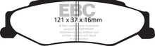 EBC DP41160R - 03-04 Cadillac XLR 4.6 Yellowstuff Rear Brake Pads