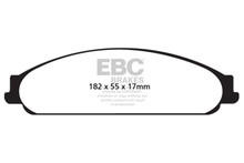 EBC DP41730R - 04-07 Ford Five Hundred 3.0 Yellowstuff Front Brake Pads