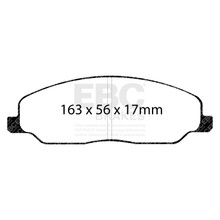 EBC DP41740R - 05-10 Ford Mustang 4.0 Yellowstuff Front Brake Pads