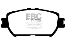 EBC DP41642R - 06-07 Lexus GS300 3.0 Yellowstuff Front Brake Pads