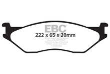 EBC DP41653R - 02-05 Ford Econoline E550 Yellowstuff Front Brake Pads